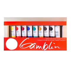 Gamblin Artist Oil Colors Classic Palette Set