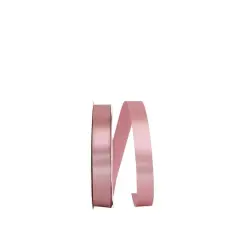 JAM Paper 7/8" x 100yd. Single Face Satin Allure Ribbon Rose Water