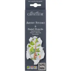 Cretacolor&reg; Artist Studio Nature Collection 8 Piece Pastel Pencil Set