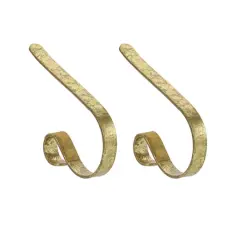 Original MantleClip&reg; Gold Foil Stocking Holders, 2ct.