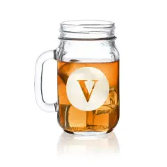 Hortense B. Hewitt Co. Engraved Mason Jar V