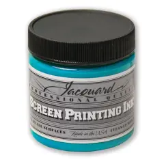 Jacquard Professional Screen Printing Ink, 4oz. Turquoise