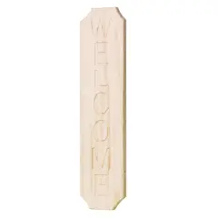 S&S Worldwide&reg; Unfinished Wooden Welcome Sign