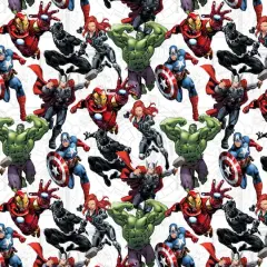 Avengers Unite Cotton Fabric