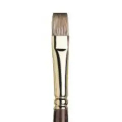 Winsor & Newton&reg; Monarch Synthetic Long Handle Flat Brush