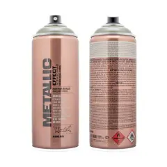 Montana&trade; Cans Metallic Effect Spray Paint, 400mL Titamium