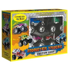 Faber-Castell&reg; Creativity for Kids&reg; Monster Trucks Custom Shop