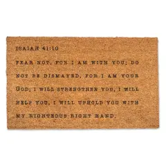 Isaiah 41:10 Doormat