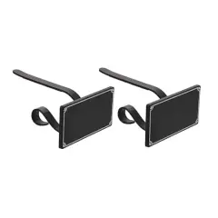 Original MantleClip&reg; With Black Chalkboard Icons, 2ct.
