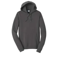 Port & Company&reg; Fan Favorite&trade; Fleece Pullover Hooded Sweatshirt Charcoal