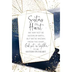 Sisters In Heart Plaque