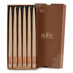 Root Candles 12" Unscented Taper Candles, 12ct. Blossom