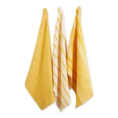 DII&reg; Burnt Apricot Sonoma Harvest Dish Towels, 3ct.