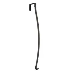 Haute Decor HighProfile&trade;Matte Black Wreath Hanger