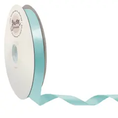 Gwen Studios Single Faced Satin Ribbon Light Blue