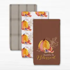Thankful And Blessed Tea Towel Set