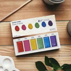 Kuretake Gansai Tambi&trade; Gem Metallic Watercolor Set