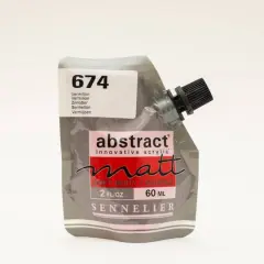 Sennelier Matt Abstract&reg; Acrylic, 60mL 674 Vermillion