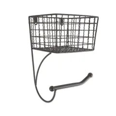 DII&reg; Gray Farmhouse Toilet Paper Holder