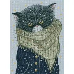 RTO There were cats. Looking for you, my fish...! Counted Cross Stitch Kit