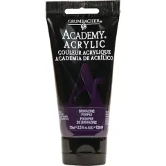 Grumbacher&reg; Academy&reg; Acrylic, 2.5oz. C094P Dioxazine Purple