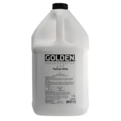 Golden&reg; Fluid Acrylics Titanium White, 1gal.
