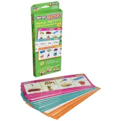 Trend Enterprises&reg; Rhyming, Sight Words, Consonants Wipe-Off Bingo