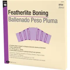 Dritz&reg; White Featherlite Boning, 12yd.