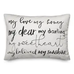 My Sweetheart Throw Pillow