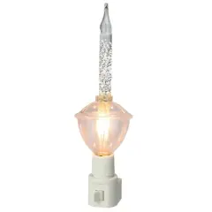 6.5" Clear Retro Style Christmas Bubble Night Light