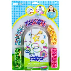 Perler&trade; Stripes 'n Jewelry Fused Bead Kit, 2,000ct.