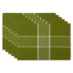 DII&reg; Fiesta Green Check Placemat, 6ct.