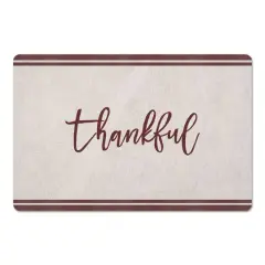 Thankful Stripes Floor Mat