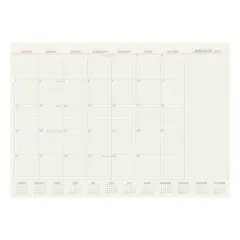 TF Publishing Medium 2025 Vintage Professional Monthly Blotter Desk Pad Calendar