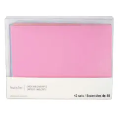 Shimmer Cards & Envelopes by Recollections&trade;, 5" x 7"