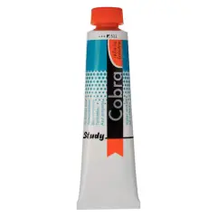 Cobra Study Water Mixable Oil Colour, 40mL 522 Turquoise Blue