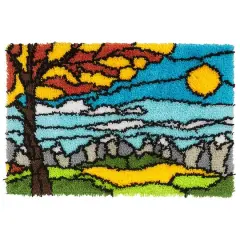 Leisure Arts&reg; Landscape Latch Hook Kit