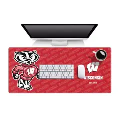 College Football Logo Series Desk Pad Wisconsin Badgers