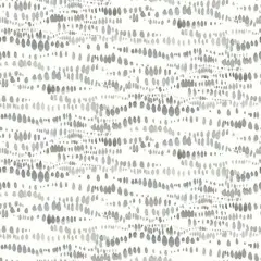 RoomMates Dotted Line Peel & Stick Wallpaper Gray and White