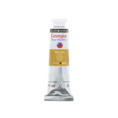 Daler-Rowney&reg; Georgian Water Mixable Oil Paint, 37mL 663 Yellow Ochre