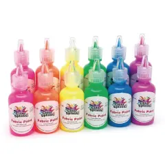 Color Splash!&reg; Neon Fabric Paint, 12ct.
