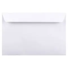 JAM Paper 6" x 9" White Booklet Commercial Envelopes