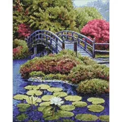 Wizardi Japanese Garden Diamond Painting Kit