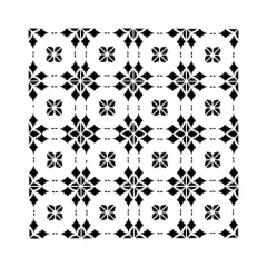 The Crafter's Workshop Circle Tiles Stencil, 6" x 6"