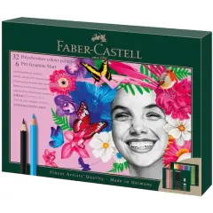 Faber-Castell Polychromos & Graphite Matte 40-Piece Pencil Set