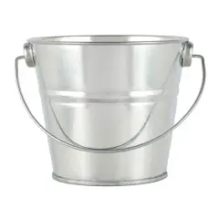 3" Silver Metal Buckets by Celebrate It&trade;, 5ct.