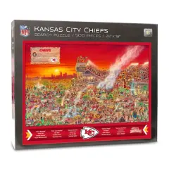 Joe Journeyman NFL 500 Piece Jigsaw Puzzle Kansas City Chiefs