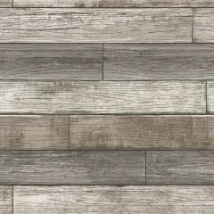 NuWallpaper Reclaimed Wood Plank Natural Peel & Stick Wallpaper