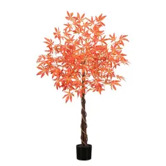 4ft. Autumn Vibrant Maple Artificial Fall Tree