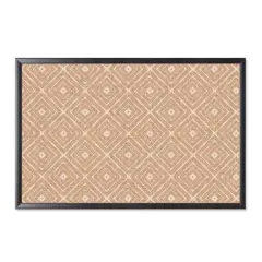 U Brands&trade; 36'' x 24'' Framed Fashion Cork Cork Bulletin Board
